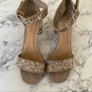 OLD NAVY sequined heels